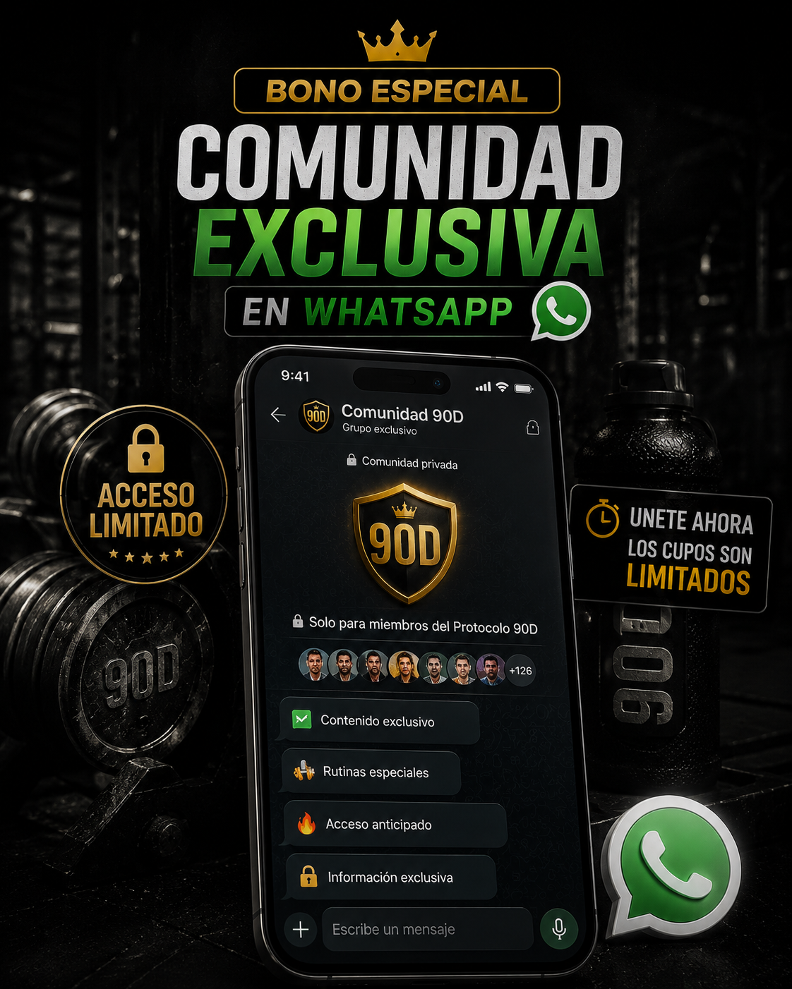Comunidad Exclusiva WhatsApp